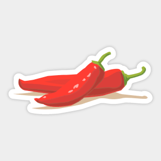 Chili pepper Sticker